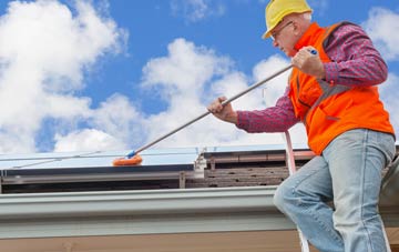 West Langwell soft wash roof cleaning